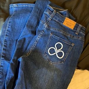 Ranch dress’n barrel pattern jeans